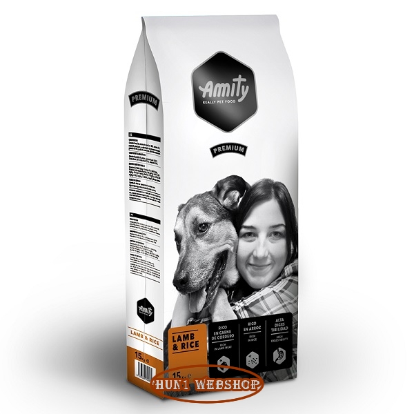 Amity Premium Dog Lamb & Rice 15 kg