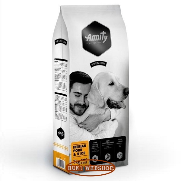 Amity Premium Dog Iberian Pork & Rice 15 kg