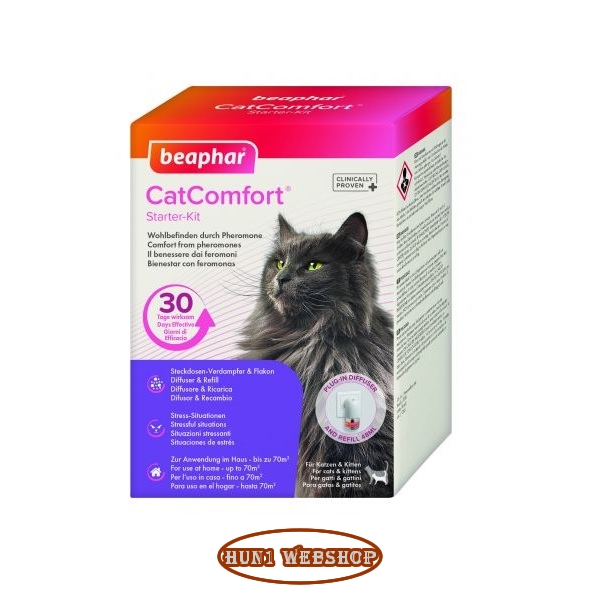 Beaphar Cat Comfort Calming Diffuser párologtató készlet macskák részére 48 ml