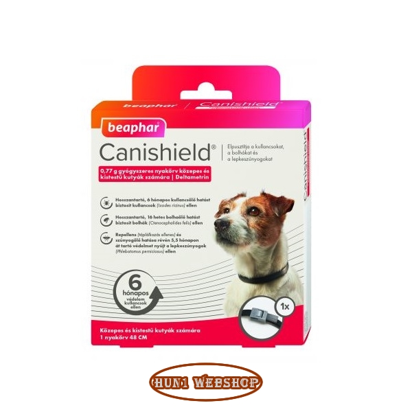 Beaphar Canishield nyakörv S/M (48 cm)