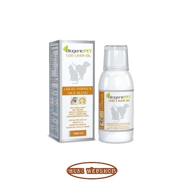 BiogenicPet Cod Liver Oil (100 ml)