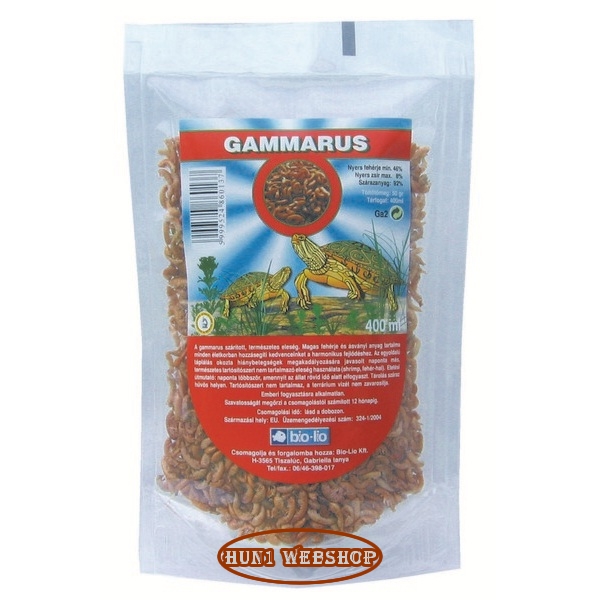 Bio-Lio Gammarus teknőstáp (400 ml)
