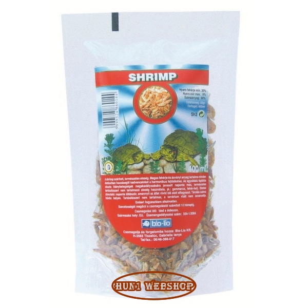 Bio-Lio Shrimp teknőstáp (400 ml)