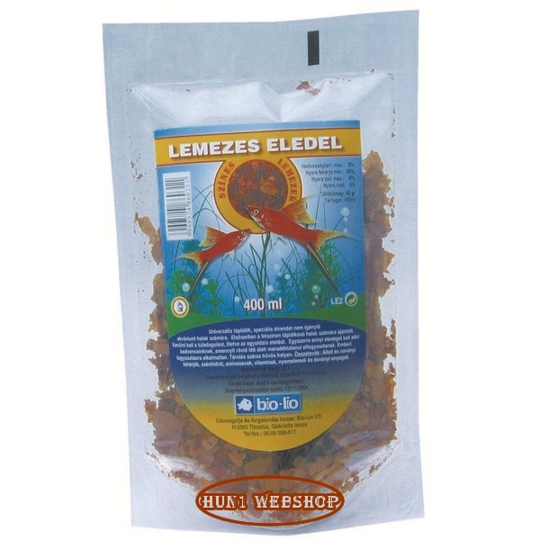 Bio-Lio Lemezes haltáp (400 ml)