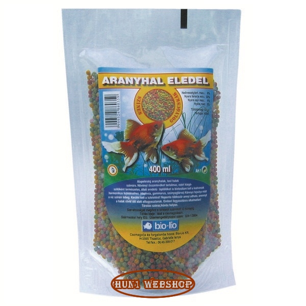 Bio-Lio Aranyhal eledel (400 ml)