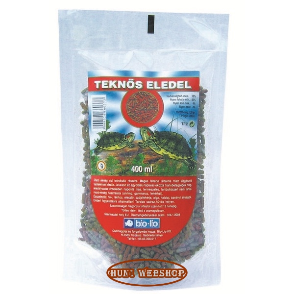 Bio-Lio Teknős eledel (400 ml)