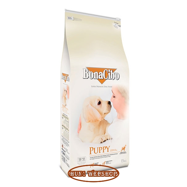 BonaCibo Puppy Chicken & Rice with Anchovy 15 kg
