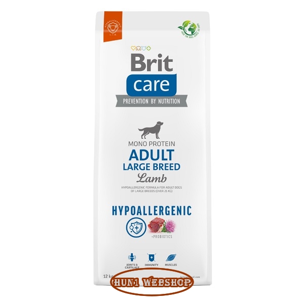 Brit Care Hypoallergenic Adult Large Lamb 12 kg
