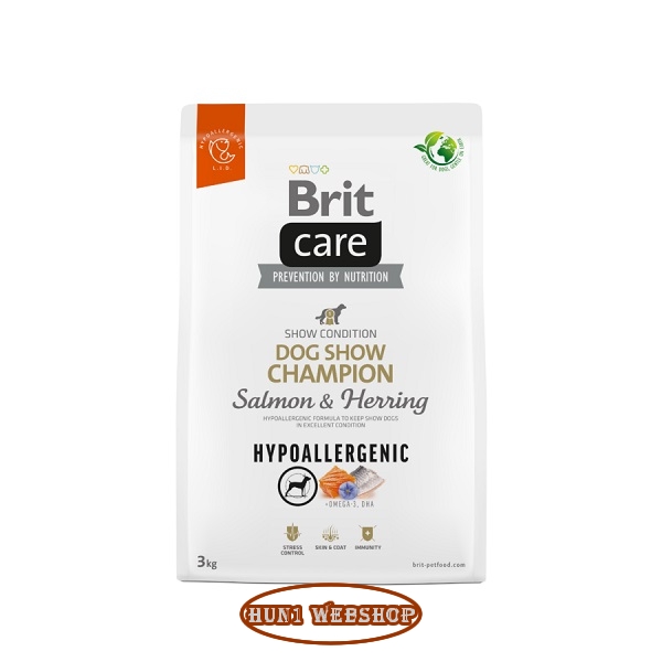 Brit Care Hypoallergenic Dog Show Champion 3 kg