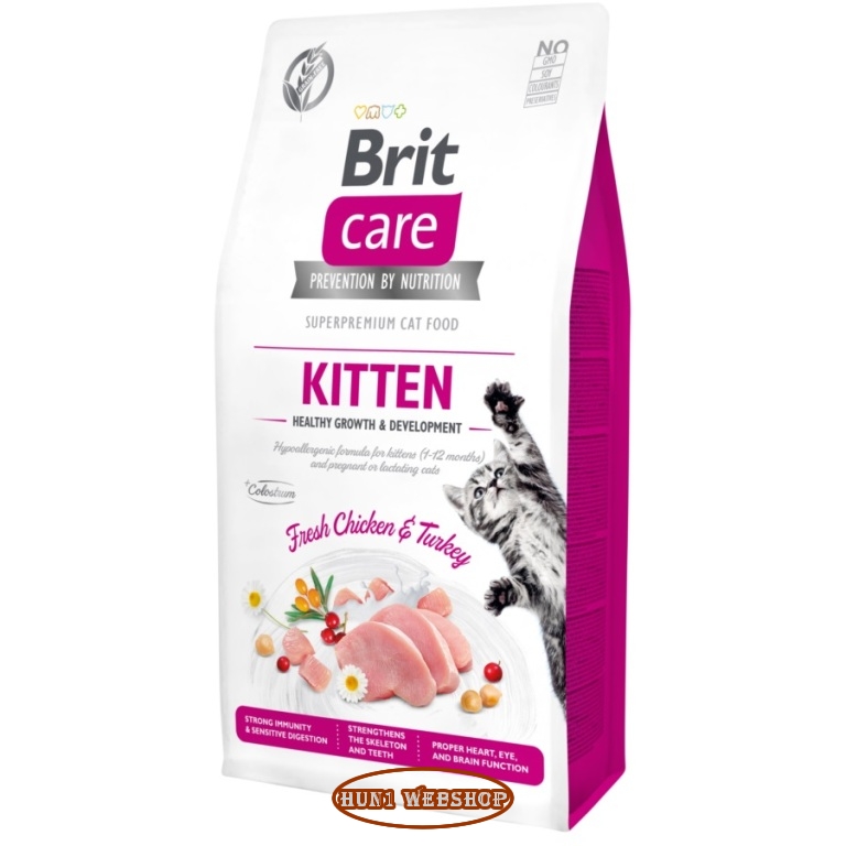Brit Care Cat Grain Free KITTEN Chicken and Turkey 400 g