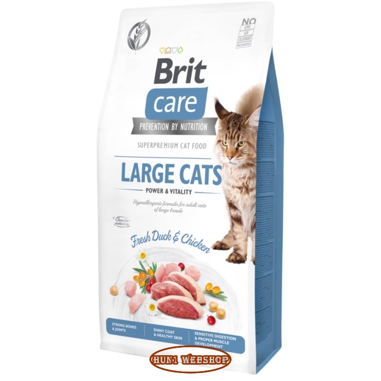 Brit Care Cat Grain Free LARGE CATS Duck and Chicken 2 kg