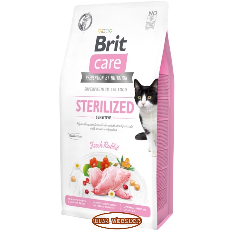 Brit Care Cat Grain Free STERILISED SENSITIVE Rabbit 7 kg