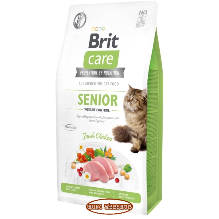 Brit Care Cat Grain Free SENIOR WEIGHT CONTROL Chicken 400 g