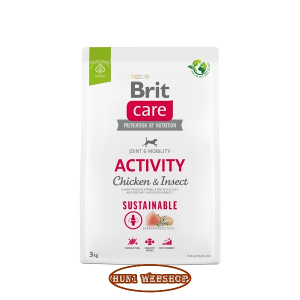 Brit Care Dog Sustainable Insect Activity  3 kg