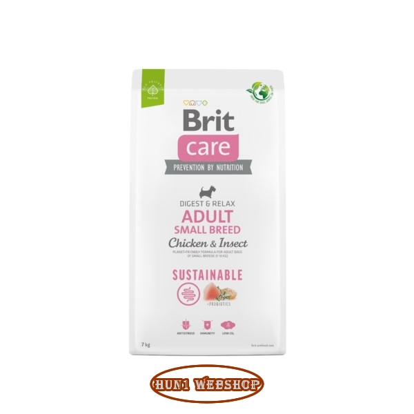 Brit Care Dog Sustainable Insect Adult Small Breed  7 kg