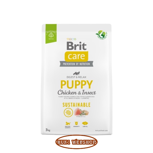 Brit Care Dog Sustainable Insect Puppy  3 kg