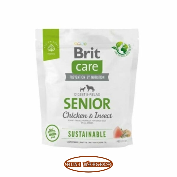 Brit Care Dog Sustainable Insect Senior  1 kg