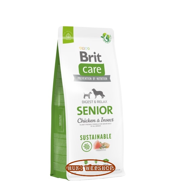 Brit Care Dog Sustainable Insect Senior  12 kg