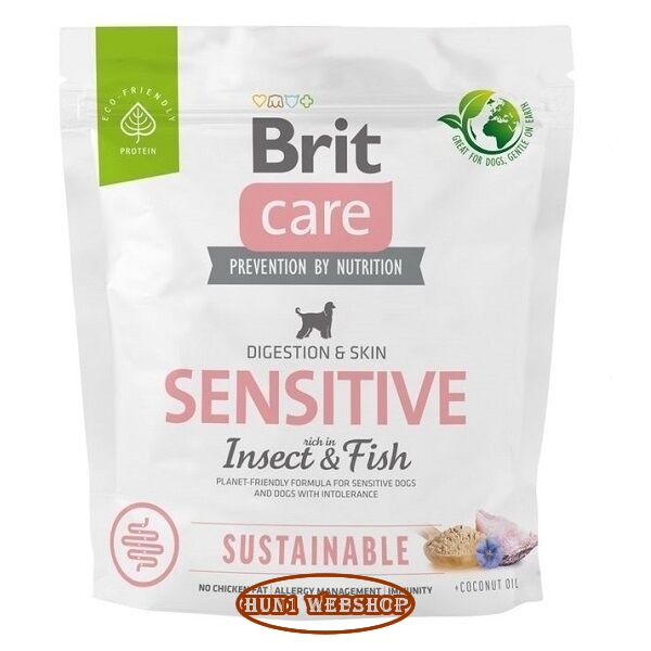 Brit Care Dog Sustainable Insect Sensitive  1 kg