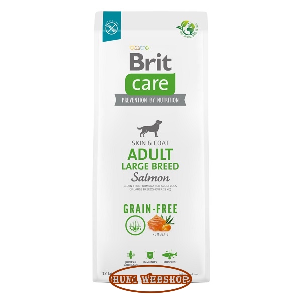 Brit Care Grain-Free Adult Large Breed Salmon & Potato 12 kg