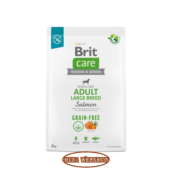 Brit Care Grain-Free Adult Large Breed Salmon & Potato 3 kg