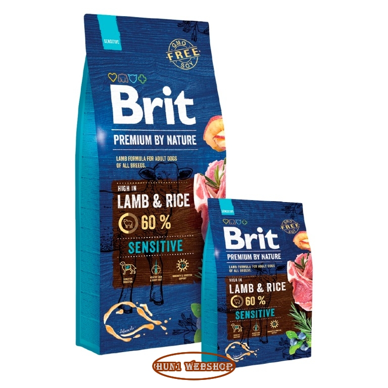 Brit Premium by Nature Sensitive Lamb & Rice 15 kg