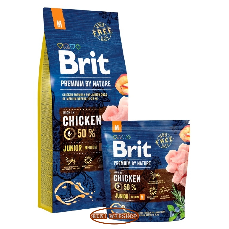Brit Premium by Nature Junior Medium 15 kg