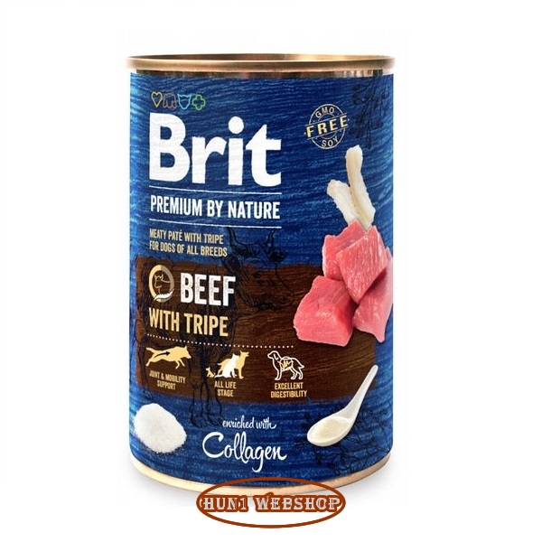 Brit Premium by Nature Paté Marha és Pacal 800 g
