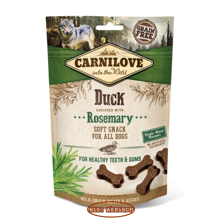 CarniLove Soft Snack Duck & Rosemary (kacsa-rozmaring) 200 g