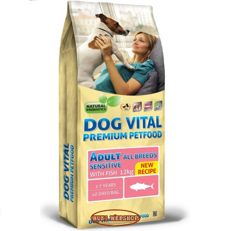 Dog Vital Adult Sensitive All Breeds Fish 2x12 kg