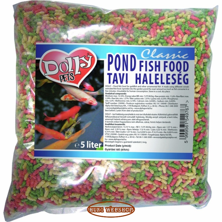 Dolly Pets Classic tavi haltáp (5 L)