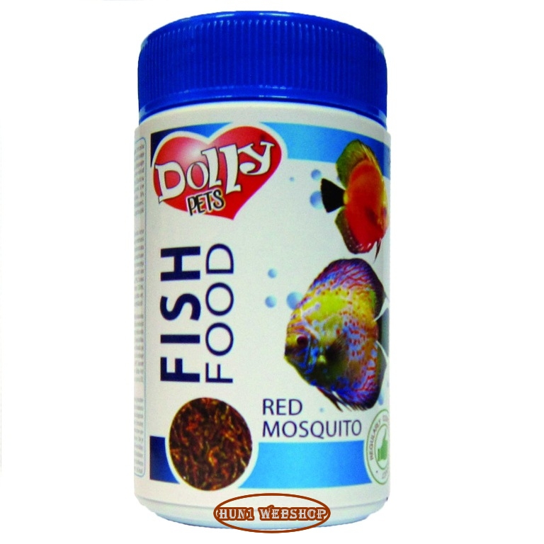 Dolly Pets Vörös szúnyoglárva haltáp (120 ml)