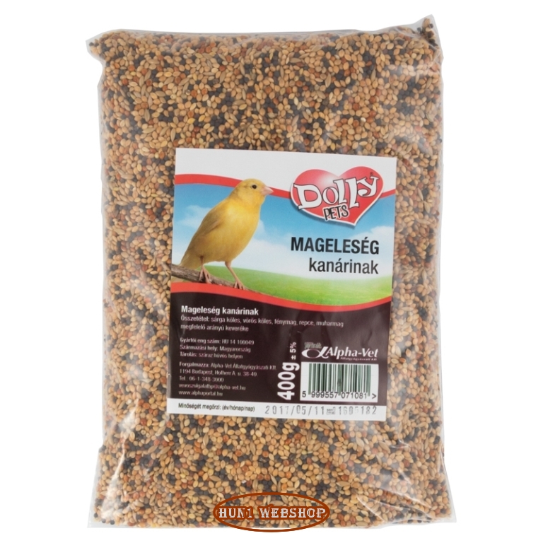 Dolly Pets Kanári mageleség 10x400 g