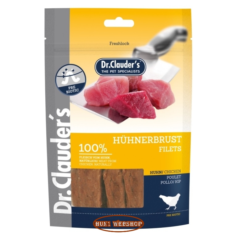 Dr. Clauders Hühnerbrust Filets (csirkemellfilé) 80 g