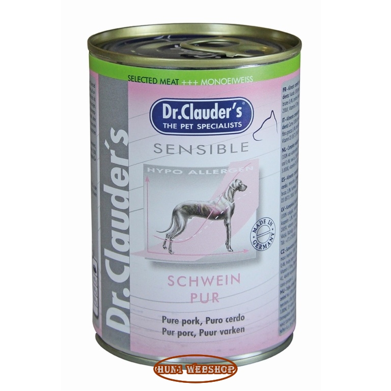 Dr. Clauders Selected Meat Sensible Pork Pure (sertés) 400 g