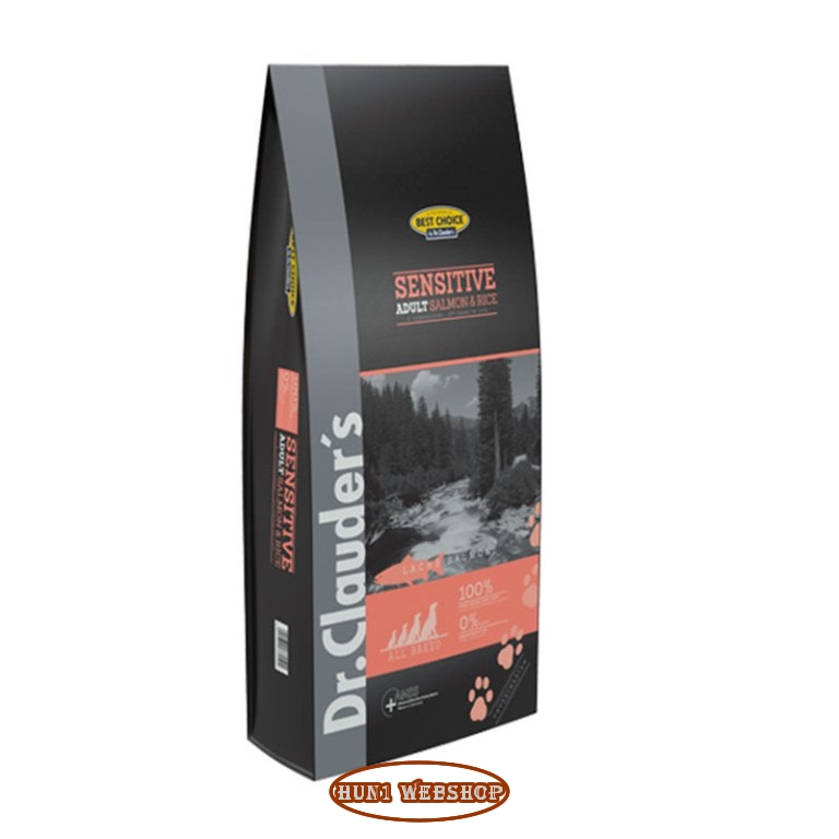 Dr. Clauders Sensitive Adult Salmon & Rice 20 kg