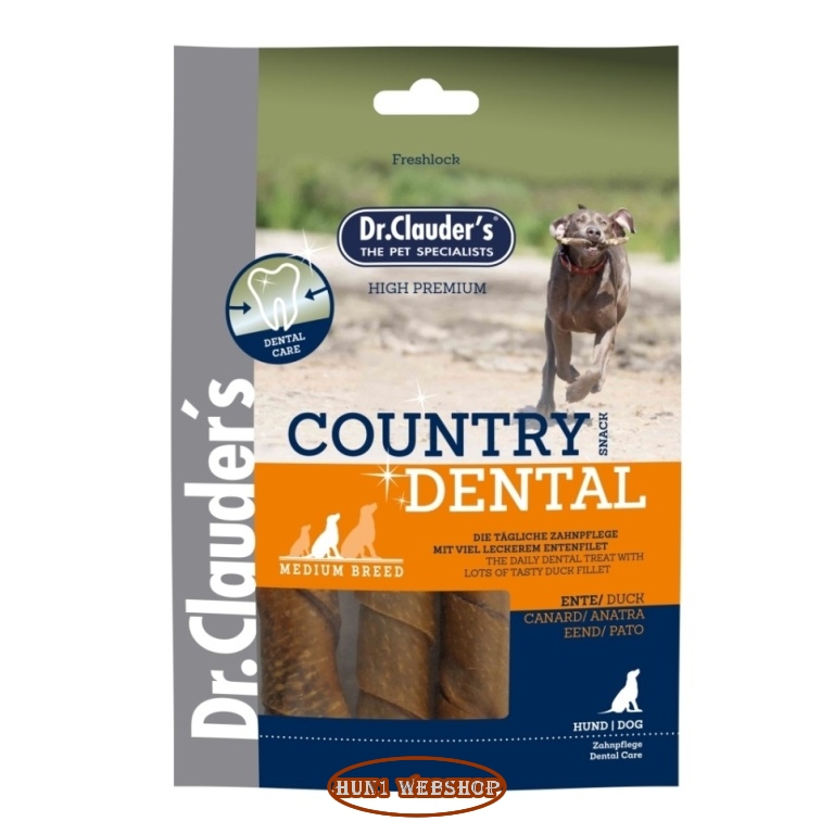 Dr. Clauders Country Dental Snack Ente - Medium Breed 120 g