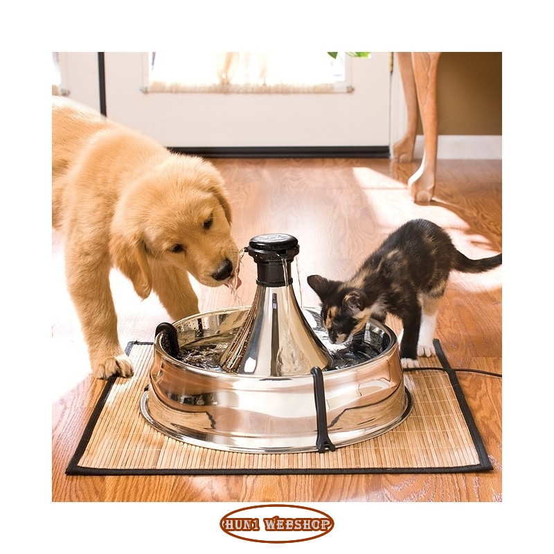 Drinkwell 360 rozsdamentes acél ivókút (3,8 L)