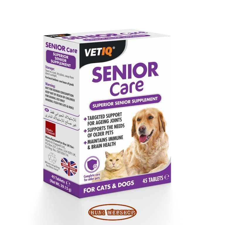M&C VetIQ Senior Care tabletta (45 db)