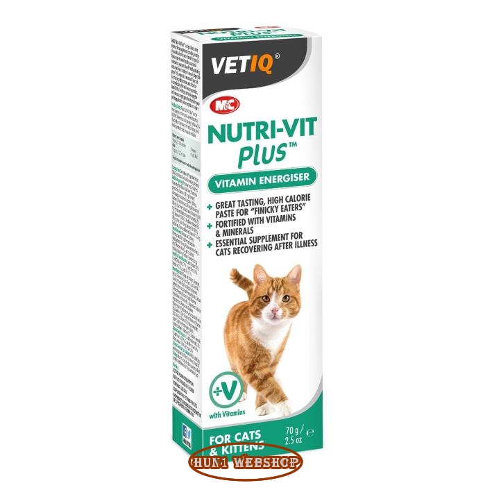 M&C VetIQ Nutri-Vit Plus Cat paszta 70 g
