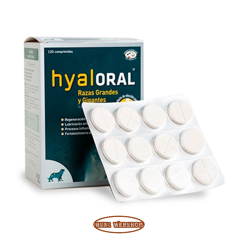 Hyaloral Large Dog tabletta (120 db)