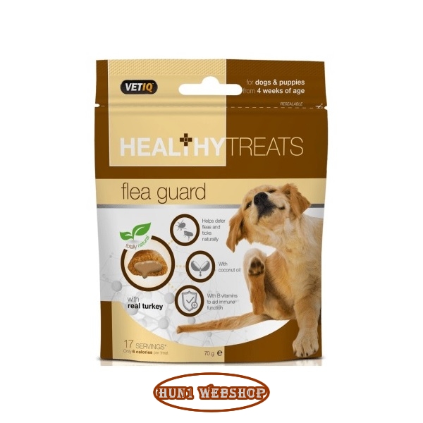 M&C VetIQ Healthy Treats Flea Guard for Dogs & Puppies 70 g