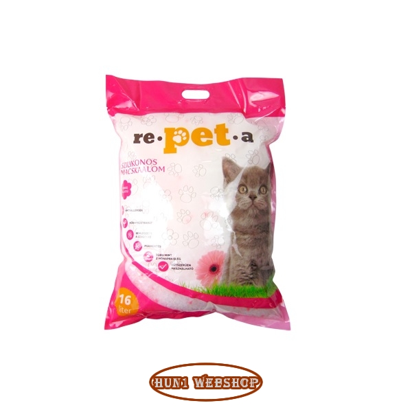 Repeta szilikonos macskaalom virág illatú 16 L