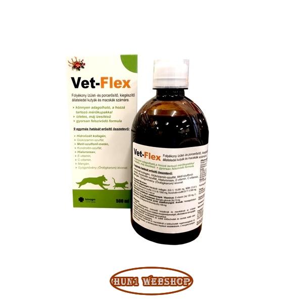 Vet-Flex Folyékony ízület- és porcerősítő 500 ml