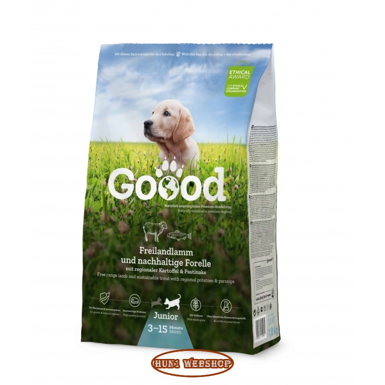 Goood Junior bárány és pisztráng 1,8 kg