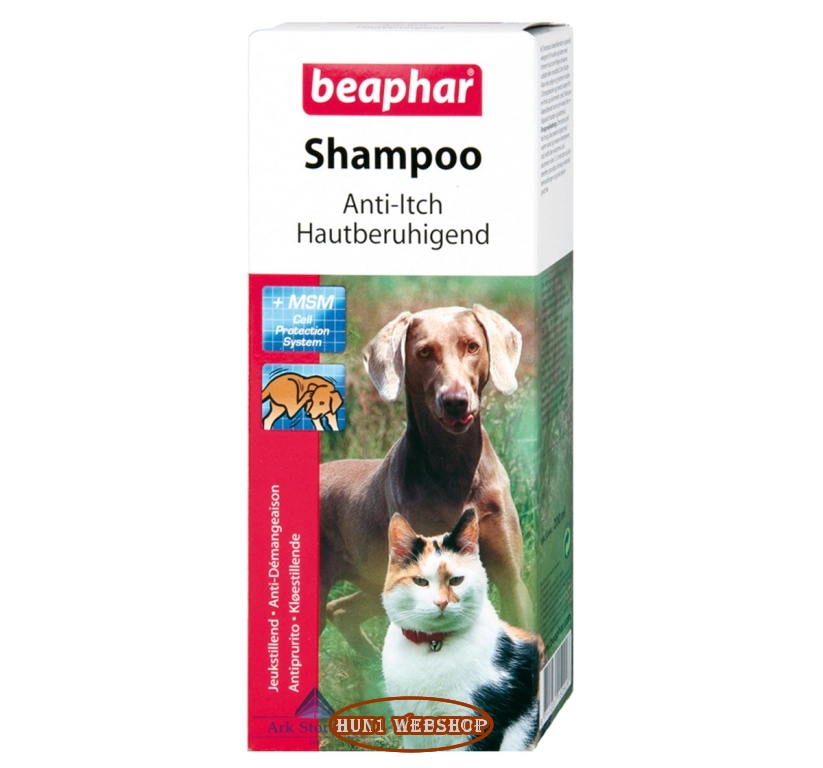 Beaphar Bőrnyugtató hatású sampon kutyáknak és macskáknak (200 ml)