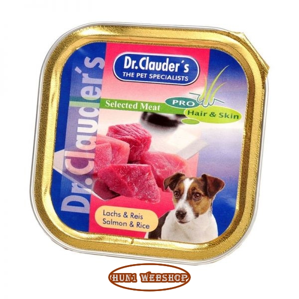 Dr. Clauders Selected Meat Salmon & Rice (lazac-rizs) 100 g