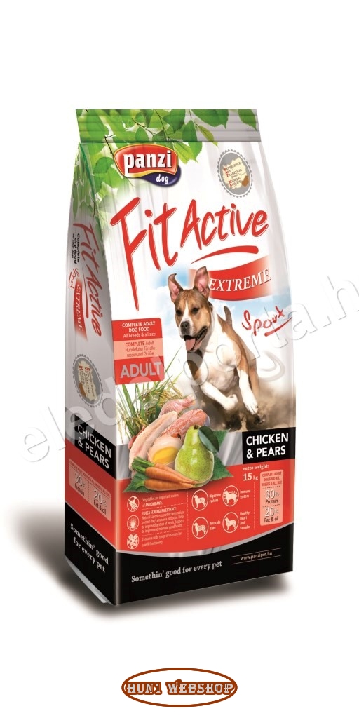 FitActive Extreme Sport Chicken & Pears 15 kg
