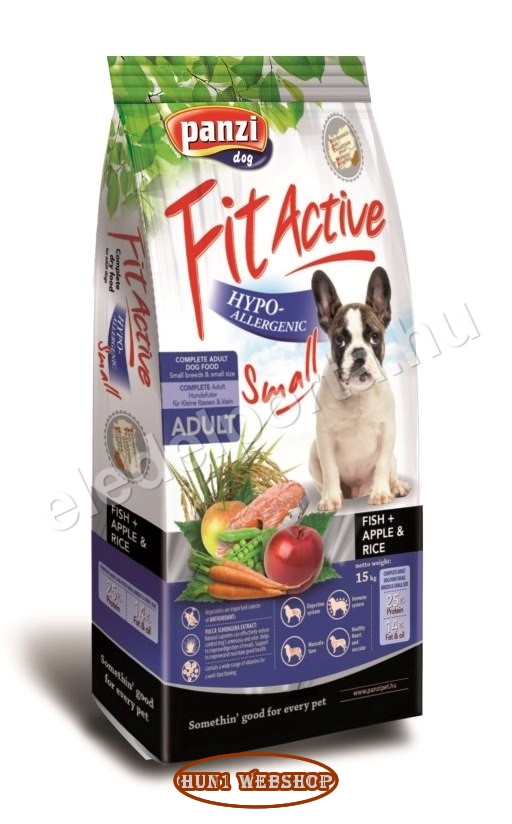 FitActive Hypoallergenic Small Fish + Apple & Rice 4 kg