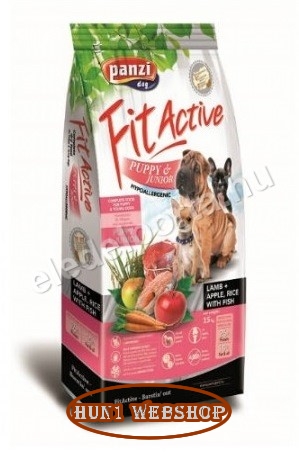 FitActive Hypoallergenic Puppy & Junior Lamb + Apple, Rice & Fish 15 kg